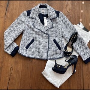 Chico’s  Tweed Moto Jacket